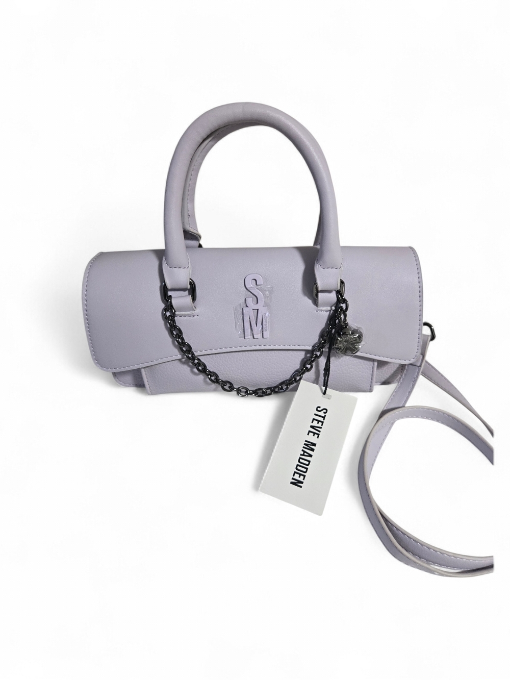 Steve Madden Lilac Mini Top-Handle Crossbody Bag